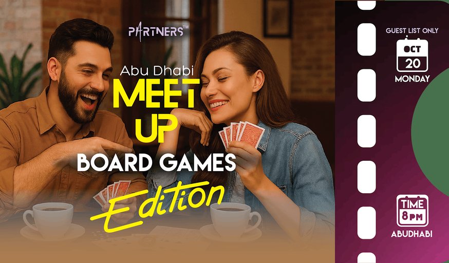 Abu Dhabi Coffee & Connections Night | Board Games Edition