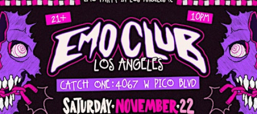 EMO NIGHT PARTY @ CATCH ONE LOS ANGELES