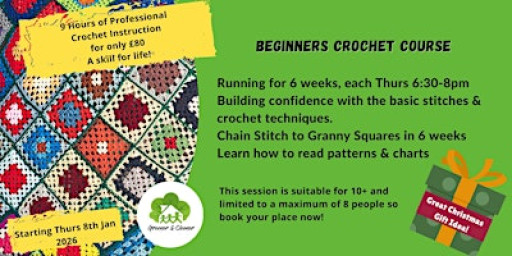Beginners Crochet Course