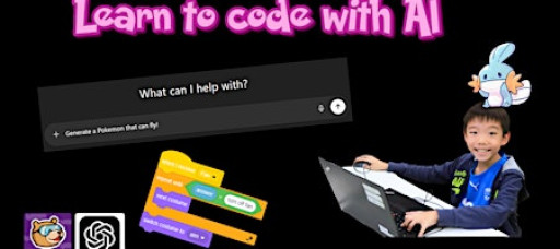 Year-End 2025 Learn to Code with AI Camp Near Me (River Valley) (Ages 7–9)
