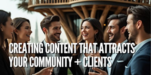 Creating Content that Attracts your Community + Clients
