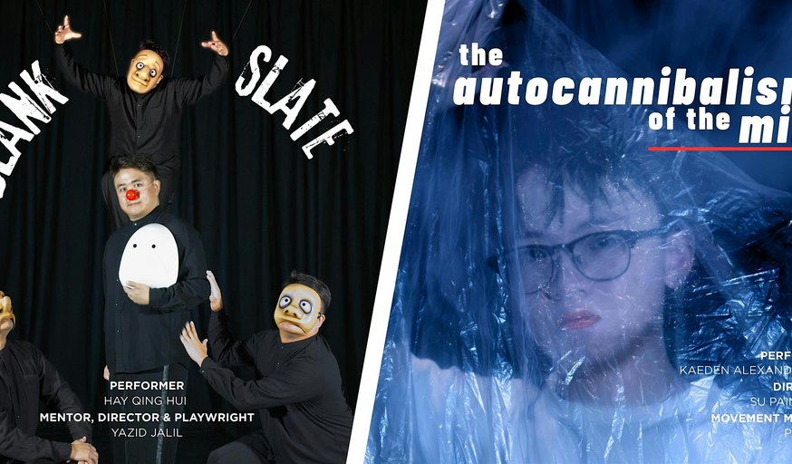 Double-bill Showcase: Blank Slate + the autocannibalism of the mind