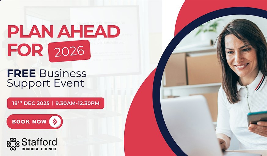 Plan Ahead for 2026 - Business Support Workshop