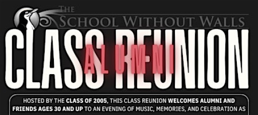 The School Without Walls Alumni Reunion