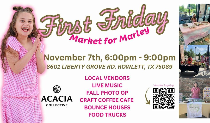 First Friday Market for Marley