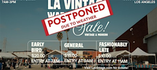 LA VINTAGE WAREHOUSE SALE