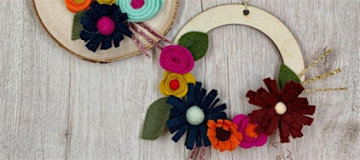 Meet & Make: A Women’s Craft Social (felt flowers), Montgomery County, Md.
