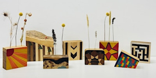 Marquetry Workshop - create a bud vase/incense holder/candle holder