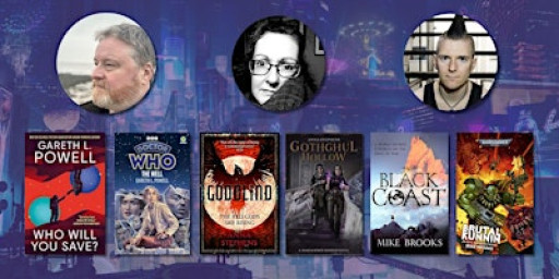 Worlds of Sci-Fi & Fantasy: Gareth L Powell, Anna Stephens and Mike Brooks