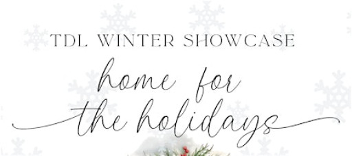 Home For the Holidays December 6th- 5:30PM