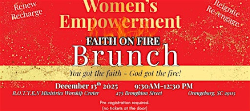 FAITH ON FIRE WOMEN EMPOWERMENT BRUNCH