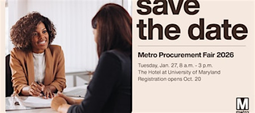 2026 WMATA Vendor Procurement Fair