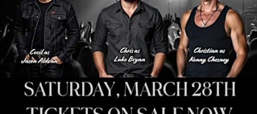 ICONS OF COUNTRY TRIBUTE JASON ALDEAN,LUKE BRYAN, KENNY CHESNEY @ THE LOCAL