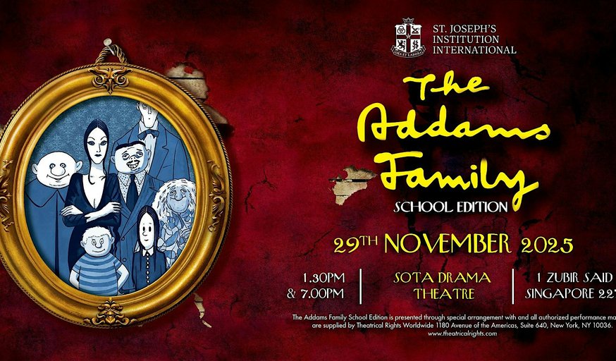 SJII Presents: The Addams Family - School Edition  (7:00 pm)