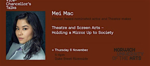 Vice-Chancellor's Talks: Mei Mac