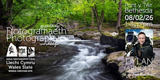 Gweithdy ffotograffiaeth - Pont y Tŵr, Bethesda -  Photography workshop