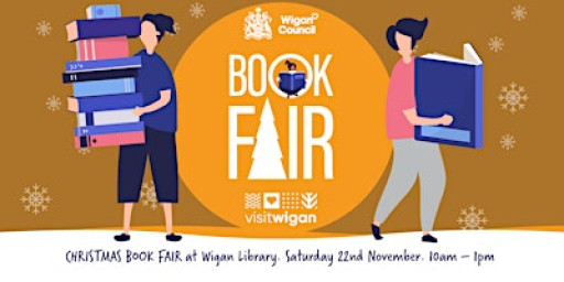 Wigan borough libraries Christmas Book Fair!