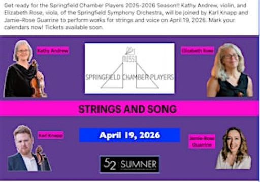 Strings and Song with Springfield Chamber Players