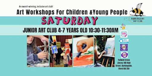 Saturday Art Club JUNIORS (4 - 7 Year Olds)