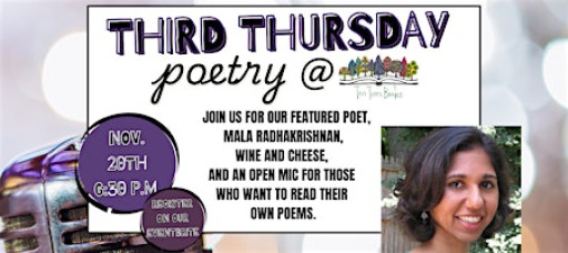 Third Thursday Poetry and Open Mic at Ten Trees Books Natick