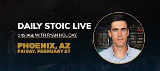 Daily Stoic Live | Onstage with Ryan Holiday