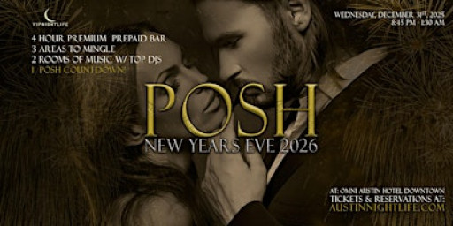 POSH Austin New Years Eve Party 2026
