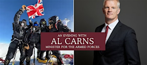 An evening with Al Carns, Minister for the Armed Forces