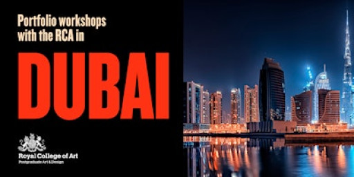 Portfolio workshops with the RCA in Dubai