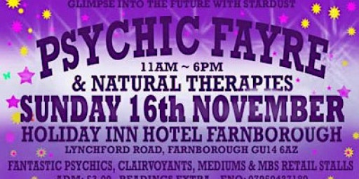 Psychic Fayre & Natural Therapies