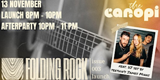 Folding Rock | Issue 003 Launch Party