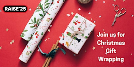 Christmas Gift Wrapping for Raise 25 at Westgate, Oxford