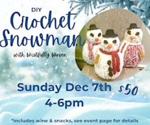 Chunky Knit Snowman Making with Wistfully Woven