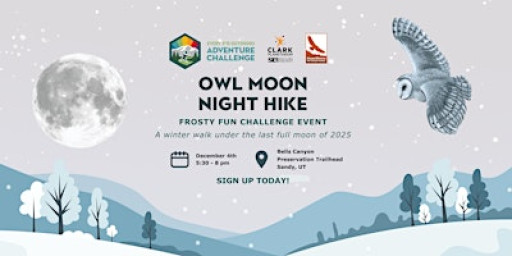 Utah's Every Kid Outdoors Winter Night Hike