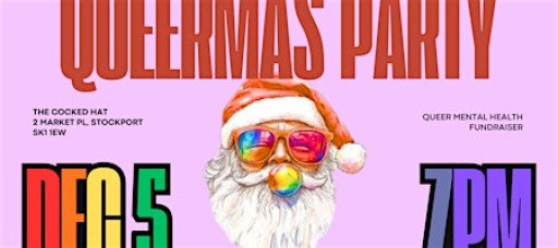 A cosy festive fundraiser of, queer joy, chosen family, queer mental health