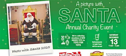 Freehold Ford Annual Santa Charity Event