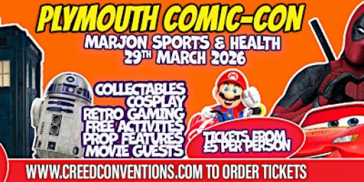 Plymouth Comic Con - March