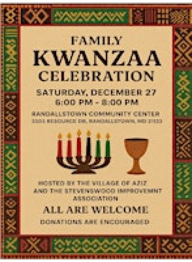 Family Kwanzaa Celebration
