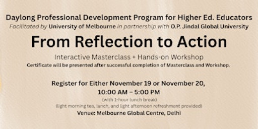 From Reflection to Action