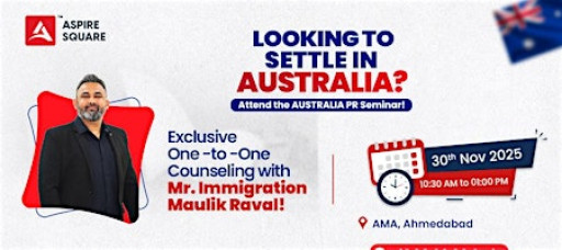 Australia PR Seminar 2025 in Ahmedabad