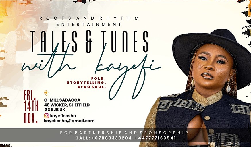 TALES AND TUNES WITH KAYEFI