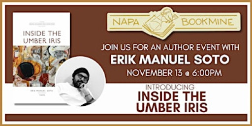 Author Event: Inside the Umber Iris by Erik Manuel Soto