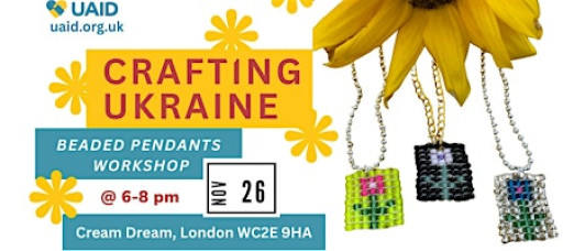 Crafting Ukraine: Beaded Pendants Workshop