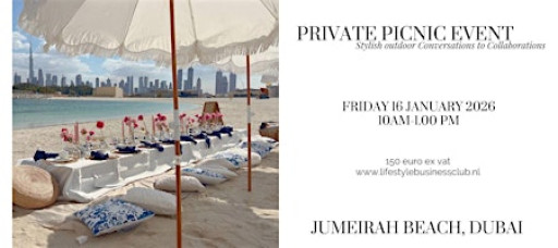 Private Business Picnic Jumeirah Beach Dubai