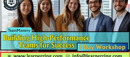 Building High Performing Teams 1 Day Workshop | Plano, TX
