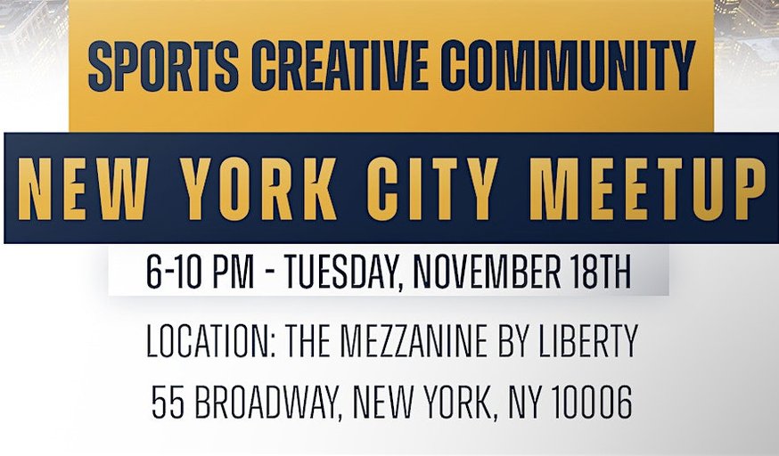 Sports Creative Community NYC Meetup