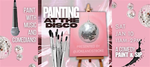 Painting at the Disco, A comedy paint and sip