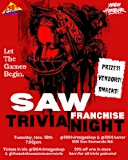 Saw Franchise Trivia Night