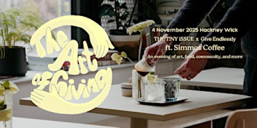 The Art of Giving - THE T!NY iSSUE x GE @ Simmos