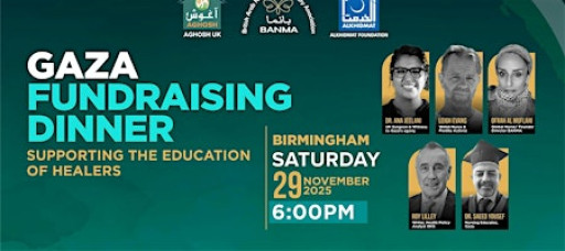Educating Healers - Birmingham Fundraising Dinner for Gaza's Student Nurses