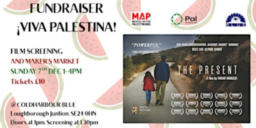 Fundraiser for Palestine: Film Screening and Maker's Market